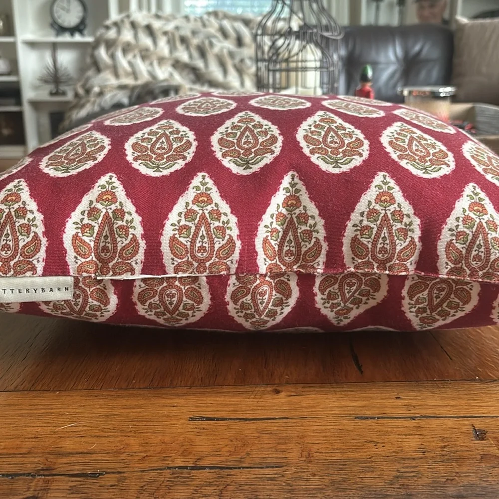 Pottery Barn accent pillow